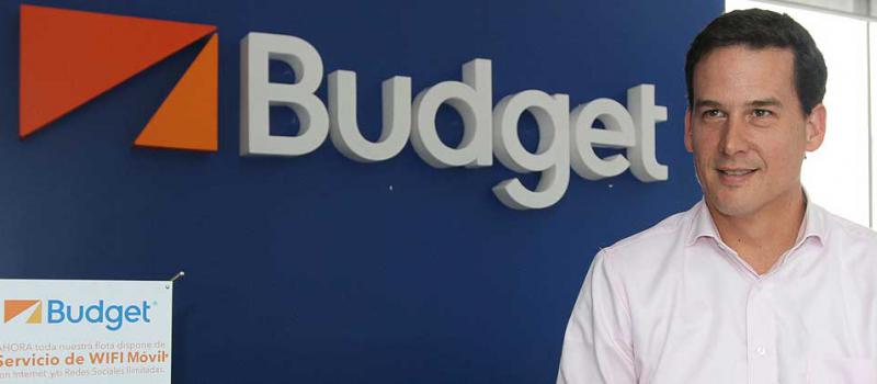 Paul Baumgartner es el gerente general de Budget en Ecuador. La empresa tiene 40 años en el país. Foto: Eduardo Terán / LÍDERES