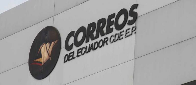 Foto del edificio de Correos del Ecuador. Referencial