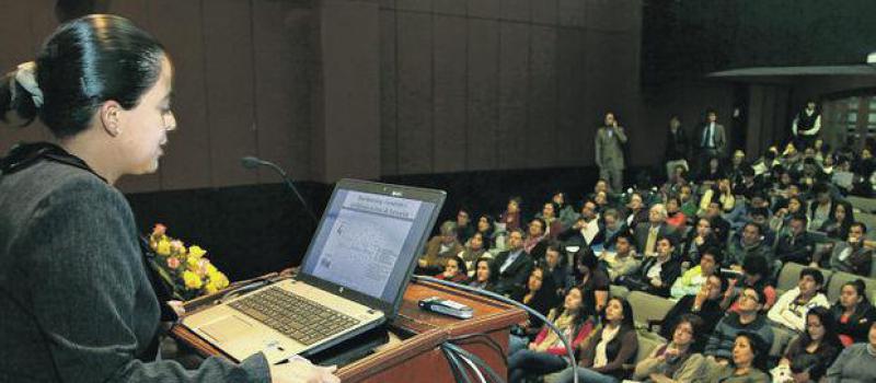 20 eventos se realizaron en la Semana del Economista de la Pontificia Universidad Católica de Quito. Foto: Eduardo Terán / Líderes