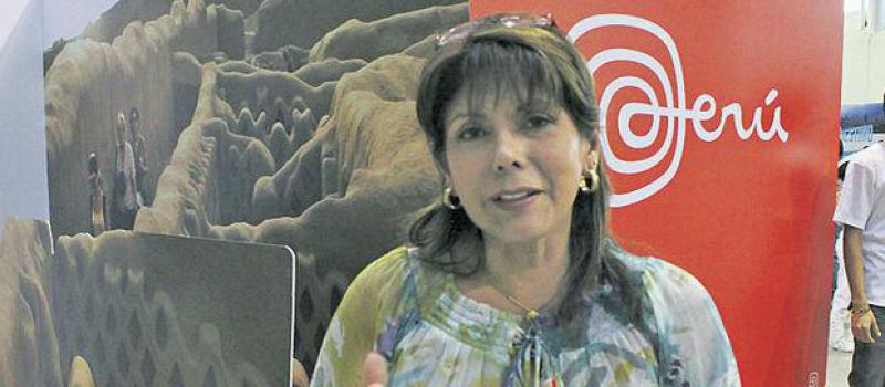 María Teresa Villena es miembro de PromPerú con sede en Quito. Foto: Cortesía de Mónica Prieto / PromPerú.