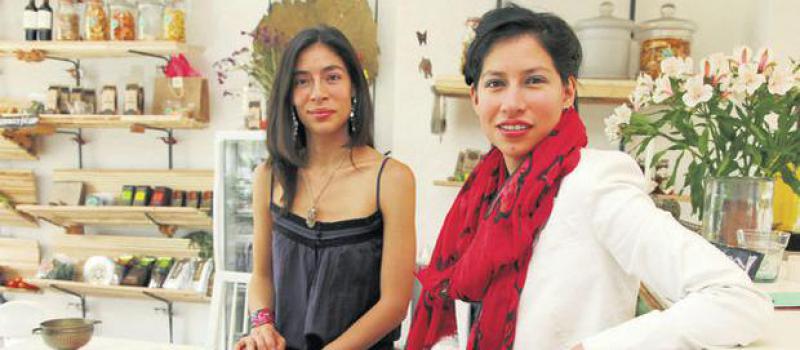 Foto: Patricio Terán / Líderes Las hermanas Andrea y Daniela Moreno Wray son las propietarias de este emprendimiento, cuyo local está ubicado en el norte de Quito.
