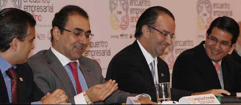 En el 2012, el Encuentro Empresarial Andino también se realizó en Guayaquil. Ecuador participó con 140 exportadores y 90 compradores. Foto: Archivo Líderes