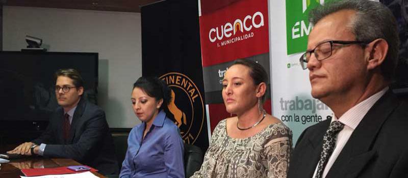 Continental Tire Andina y la Empresa Pública Municipal de Aseo de Cuenca renovaron su programa denominado ‘Mi barrio el Corazón de Cuenca’. Foto: Cortesía