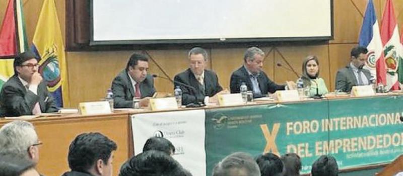 El X Foro Internacional del Emprendedor se realizó del 18 al 19 de noviembre, en la sede de la UASB. Foto: cortesía de la Universidad Andina