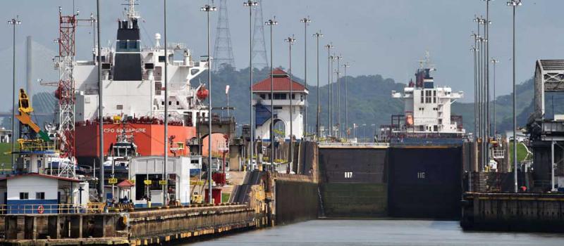 El Canal de Panamá es una de las principales obras de ingeniería del siglo XX. Foto: AFP