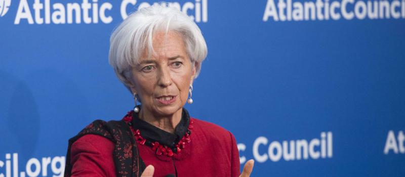 Christine Lagarde, Directora general del Fondo Monetario Internacional (FMI), instó a una acción concertada. Foto: Saul Loeb/ AFP.