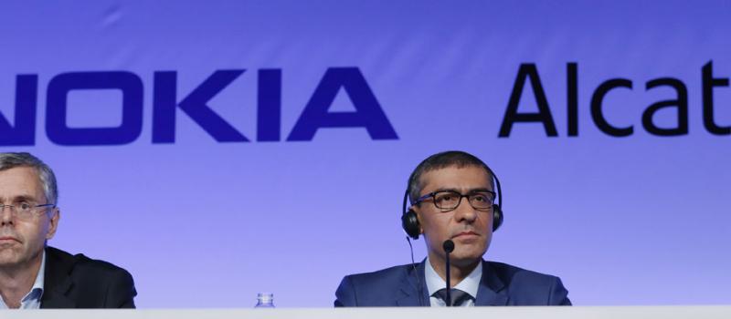 Nokia se fusionó con el grupo francés Alcatel-Lucent. Foto: AFP