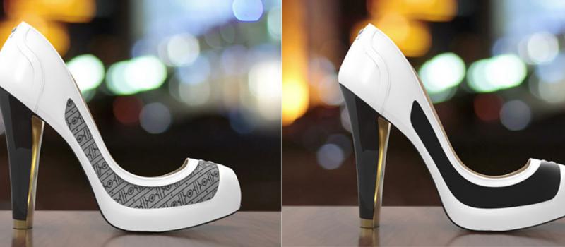 Los zapatos inteligentes fueron creados por la compañía Ishuu Technologies. Foto: Captura