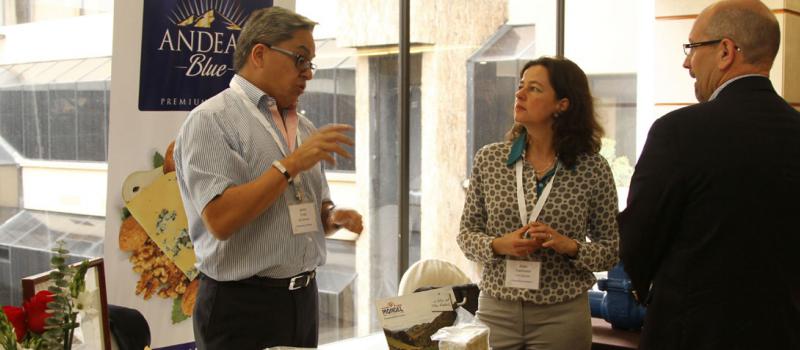 El encuentro empresarial arrancó este miércoles 10 de junio del 2015 en Quito. Foto_ Jenny Navarro/Líderes
