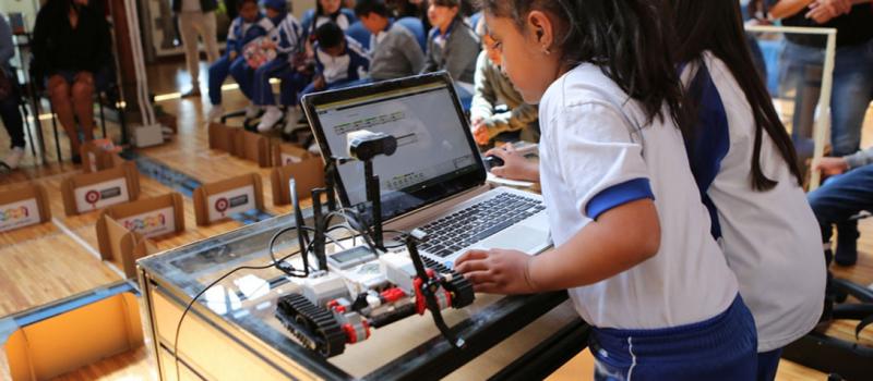 Clear Minds Consultores organiza el Primer torneo infantil de programación de robots en ConQuito. Foto: Cortesía