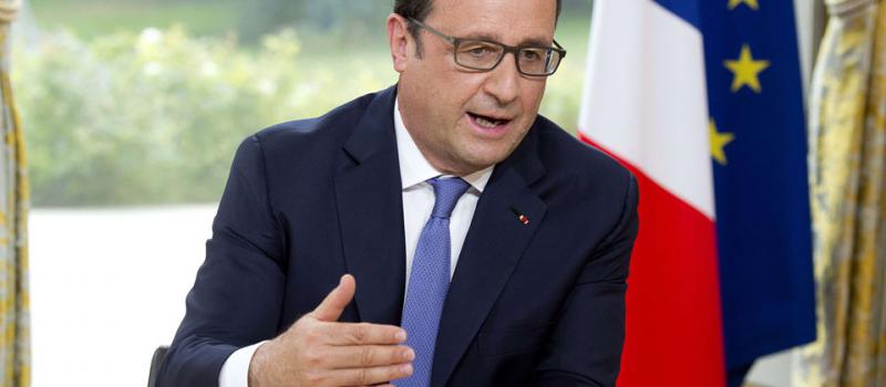 El presidente de Francia, Francis Hollande, habló de las necesidades para el bloque europeo, frente a la crisis en Grecia. Foto: AFP