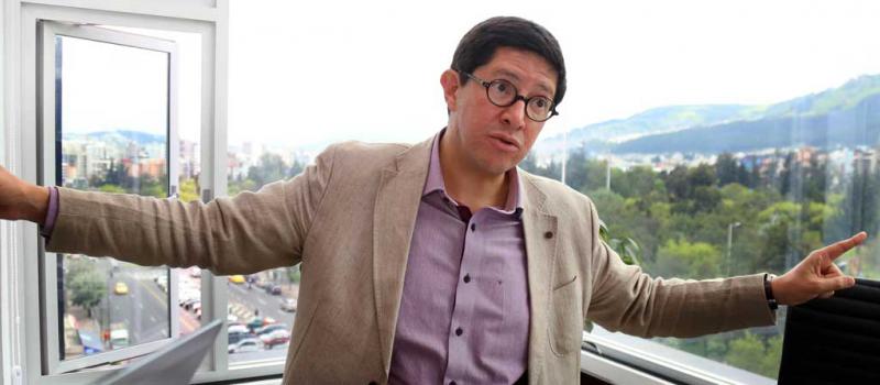 El ministro de Comercio Exterior de Ecuador Diego Aulestia Valencia. Foto: Archivo