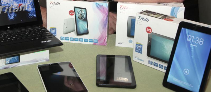 En el 2014, Titan logró vender en America Latina más de 250 000 tablets. Foto: Mario Faustos