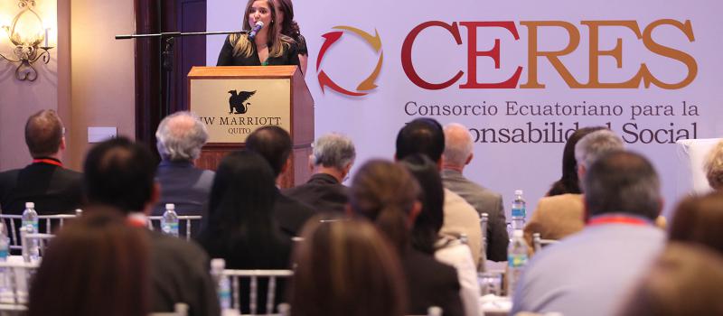 El Ceres por su décimo aniversario organiza un congreso sobre RSE, en el Hotel Marriot. Foto: Vicente Costales/ LÍDERES
