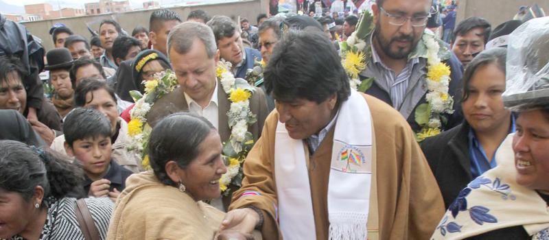 Varias denuncias involucrarían en escándalos de corrupción al presidente Evo Morales. Foto: EFE