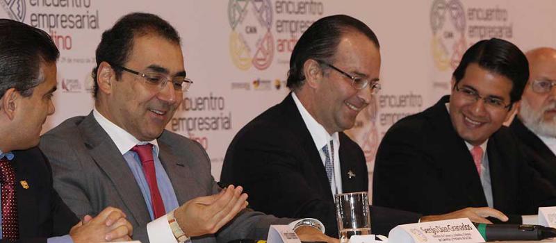 En el 2012, el Encuentro Empresarial Andino también se realizó en Guayaquil. Ecuador participó con 140 exportadores y 90 compradores. Foto: Archivo Líderes