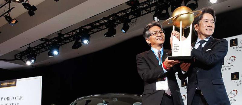 Es la segunda vez que Mazda se hace con el título de Coche Mundial del Año desde que el premio fue instituido en 2004, tras obtenerlo en 2008 con el Mazda2. Foto: AFP