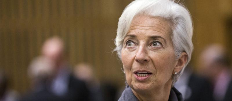 La directora del Fondo Monetario Internacional (FMI) Christine Lagarde. Foto: EFE