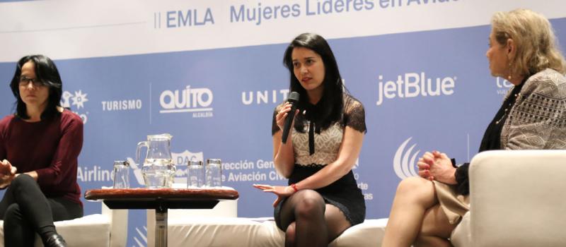 En el evento que se cumplió en Quito se delinearon los retos de las mujeres en la industria. Foto: Diego Pallero / LÍDERES