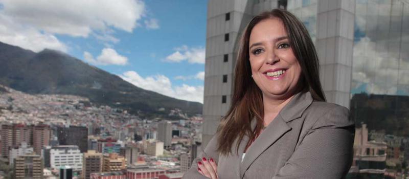 Evangelina Gómez es la directora ejecutiva del Consorcio de Ecuatoriano para la Responsabilidad Social, Ceres. Foto: Archivo / LÍDERES