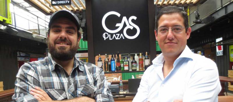 Ernesto Valdivieso y Pablo Ramón invirtieron USD 200 000 en la adecuación del Gas Plaza.  El sitio factura USD 350 000 al mes. Foto: Glenda Giacometti / LÍDERES