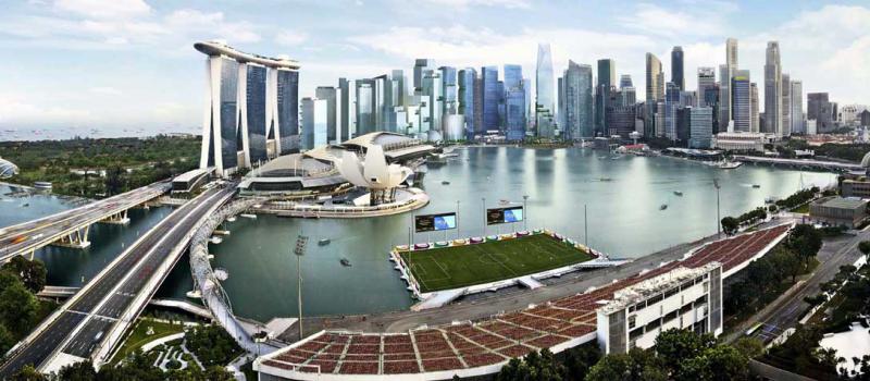 El desarrollo urbano y la infraestructura de Singapur incorpora ìtems tecnológicos. Foto: audax.com.sgf