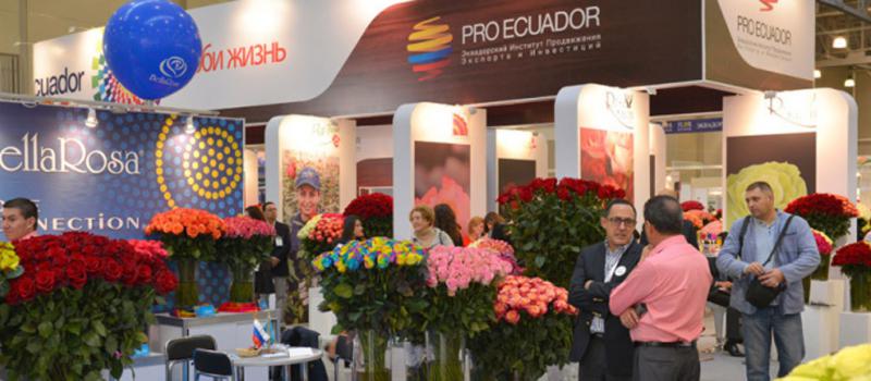 Las rosas ecuatorianas tienen mayor presencia en la expo flowers 2017 de Rusia.