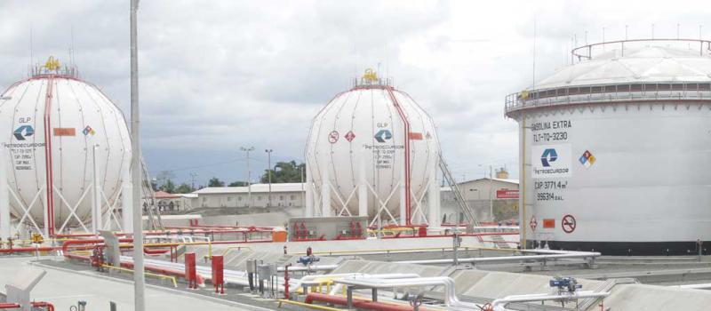 Estación de Petroecuador para carga y despacho en el Terminal La Troncal. Foto: Referencial / LÍDERES