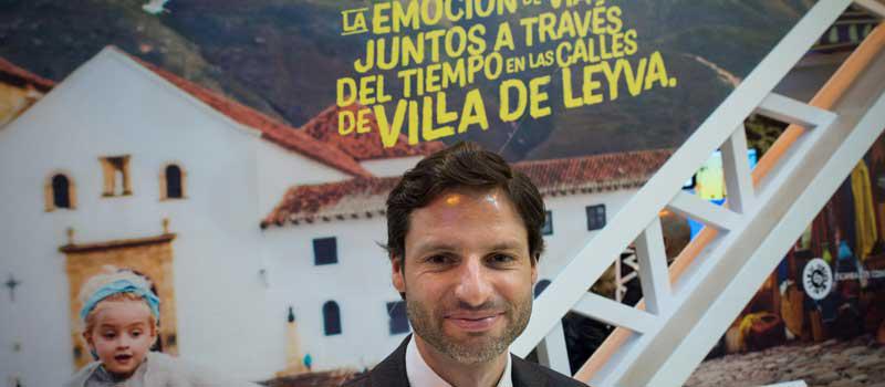 El presidente de ProColombia, Felipe Jaramillo, mostró también su satisfacción por el incremento del número de turistas en el último año, "que no tiene precedentes". Foto: EFE