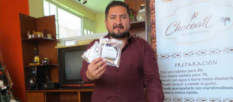 Jorge Ávalos es el gerente de este emprendimiento que tiene su base de operaciones en Chimborazo. Foto: Cristina Márquez / LÍDERES