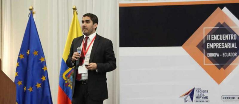 Pablo Patiño, gerente de división de comercio exterior de CFN. Foto: LÍDERES