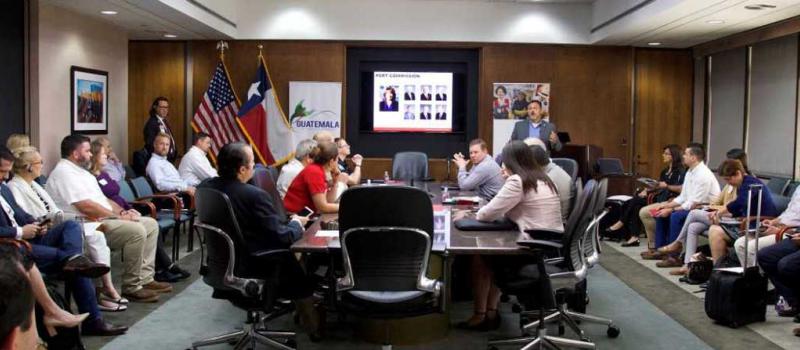 Una imagen de la rueda de negocios que impulsó Pro Ecuador en Houston. Foto: Cortesía Pro Ecuador