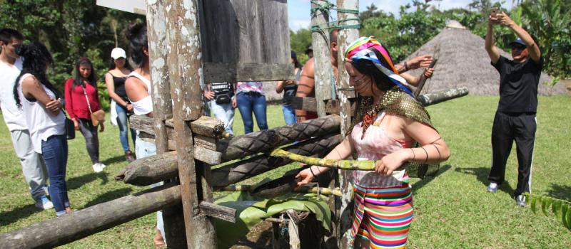 Los centros culturales ya se preparan para recibir a los turistas en la fiesta tradicional Kasama. Foto: Juan Carlos Pérez para LÍDERES