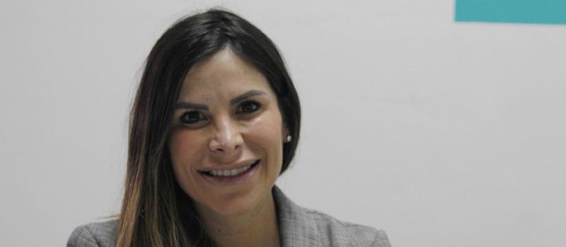 Adriana Rivera, fundadora de Marketing School Ecuador. Foto: Galo Paguar/ EL COMERCIO