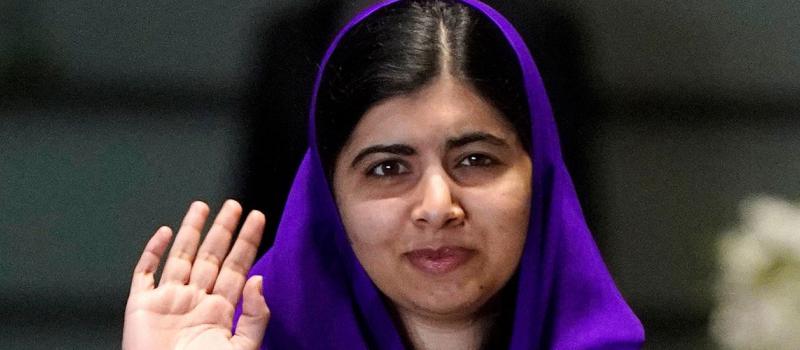 Malala Yousafzai, símbolo mundial de la lucha por la educación.