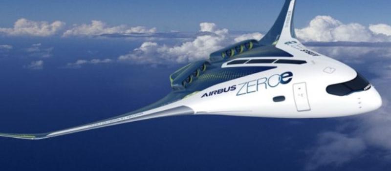 Airbus presentó tres conceptos para los primeros aviones comerciales con cero emisiones. Fotos: cortesía Airbus