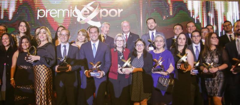 Los ganadores de la XII edición del Premio al Exportador premioeXpor pertenecen a distintos sectores productivos e industriales del país. FOTO: Cortesía: Fedexpor