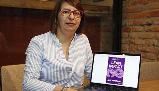 Daniela Peralvo es una experta en temas de emprendimiento e innovación social. Al frente de Impaqto, capacita a nuevos emprendedores. Foto: archivo / LÍDERES