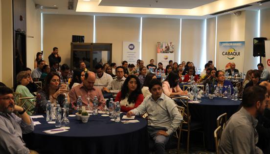 Los participantes de la capacitación a exportadores sobre los requisitos y para exportar productos perecederos a EE.UU. Foto: Cortesía Pro Ecuador