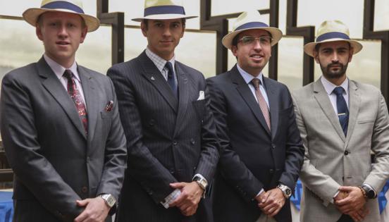 Empresarios cuencanos impulsan el uso de los sombreros de paja. Foto: Xavier Caivinagua para LÍDERES