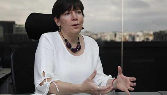 Margarita Hernández, superintendenta de la Economía Popular y Solidaria. Foto: Galo Paguay / LÍDERES