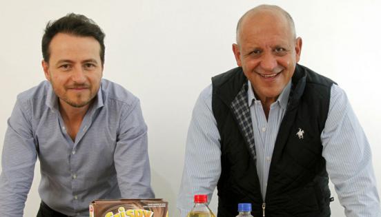 Daniel Karolys y Washington Ortega, dos de los socios fundadores de la empresa Bossbran.