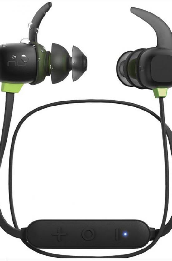Optoma NuForce BE Sport4.  Estos audífonos se destacan por los auriculares personalizados. Es un diseño práctico. USD 59.